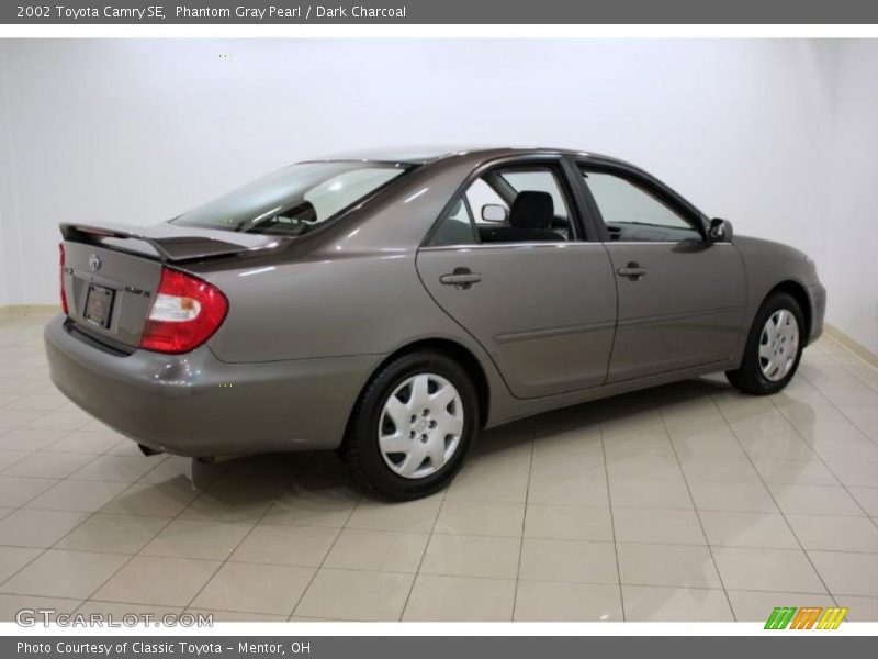 Phantom Gray Pearl / Dark Charcoal 2002 Toyota Camry SE
