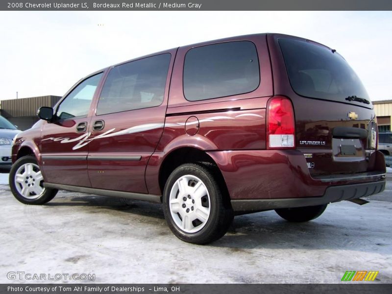 Bordeaux Red Metallic / Medium Gray 2008 Chevrolet Uplander LS