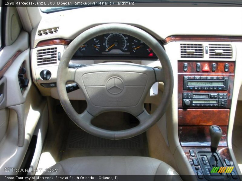 Smoke Silver Metallic / Parchment 1998 Mercedes-Benz E 300TD Sedan