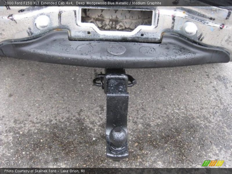 Deep Wedgewood Blue Metallic / Medium Graphite 2000 Ford F150 XLT Extended Cab 4x4