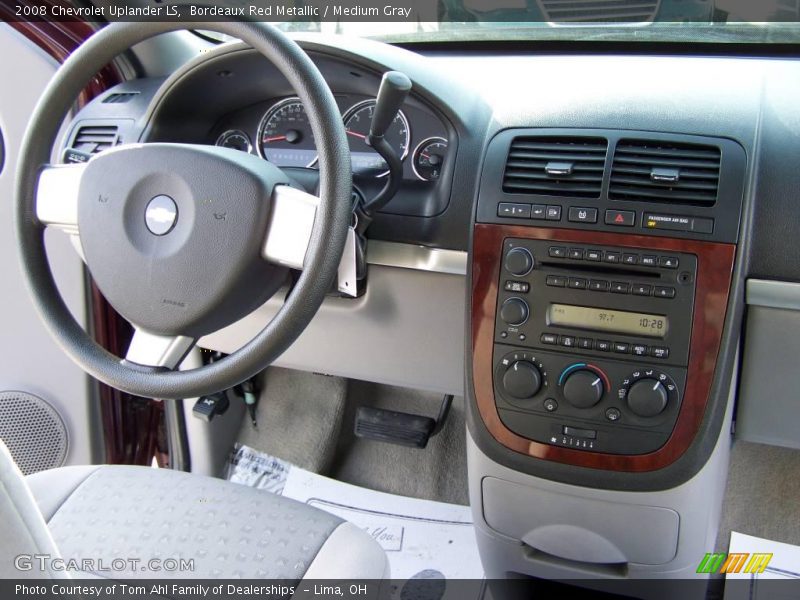 Bordeaux Red Metallic / Medium Gray 2008 Chevrolet Uplander LS