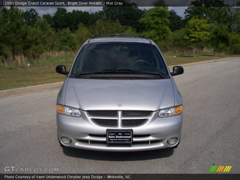 Bright Silver Metallic / Mist Gray 2000 Dodge Grand Caravan Sport