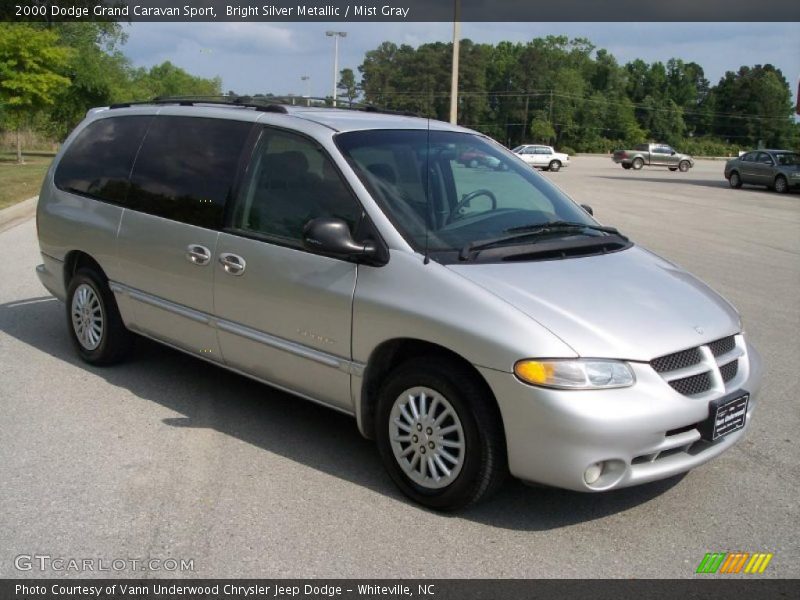 Bright Silver Metallic / Mist Gray 2000 Dodge Grand Caravan Sport