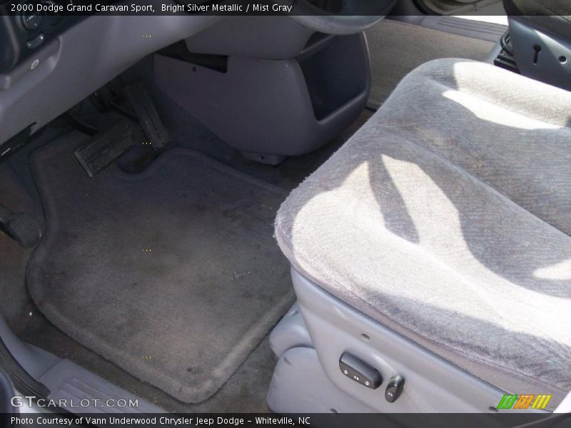 Bright Silver Metallic / Mist Gray 2000 Dodge Grand Caravan Sport