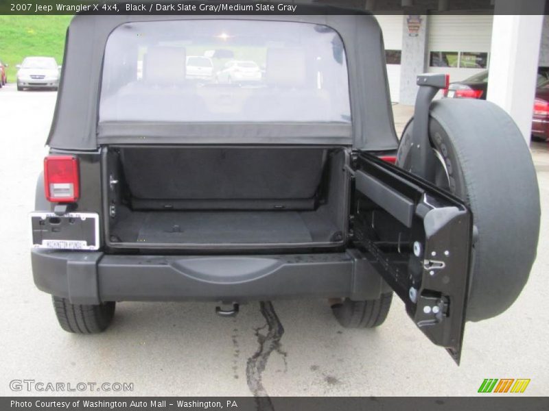 Black / Dark Slate Gray/Medium Slate Gray 2007 Jeep Wrangler X 4x4