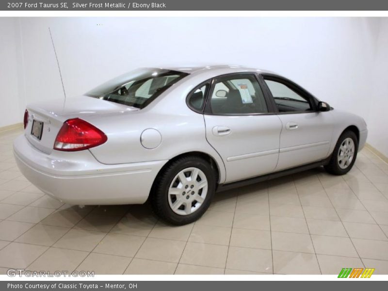 Silver Frost Metallic / Ebony Black 2007 Ford Taurus SE