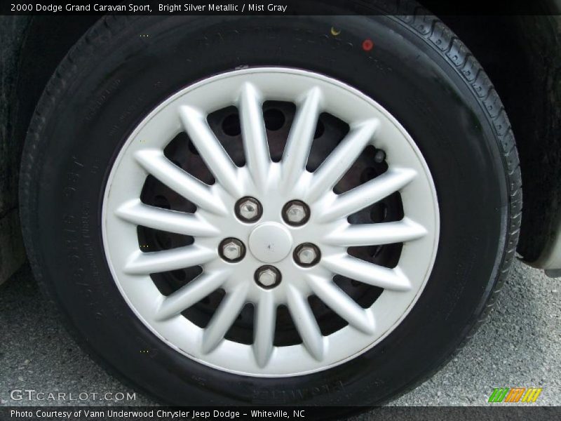 Bright Silver Metallic / Mist Gray 2000 Dodge Grand Caravan Sport
