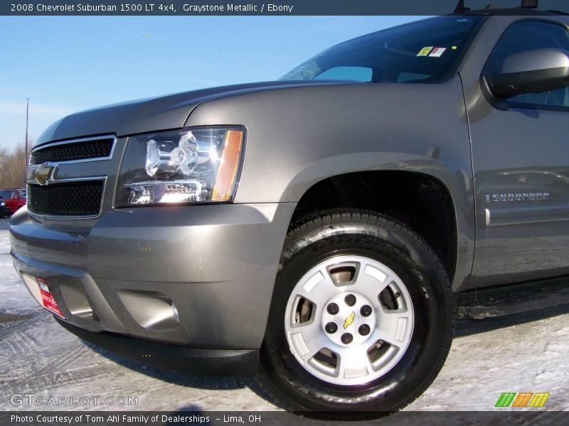 Graystone Metallic / Ebony 2008 Chevrolet Suburban 1500 LT 4x4