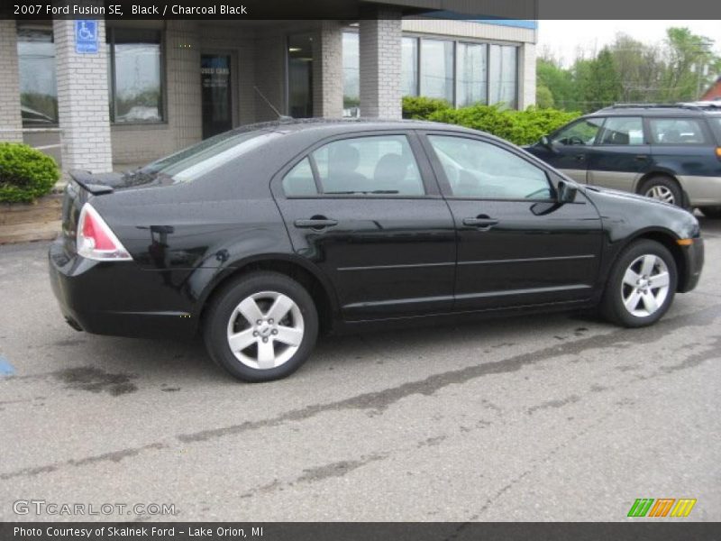Black / Charcoal Black 2007 Ford Fusion SE