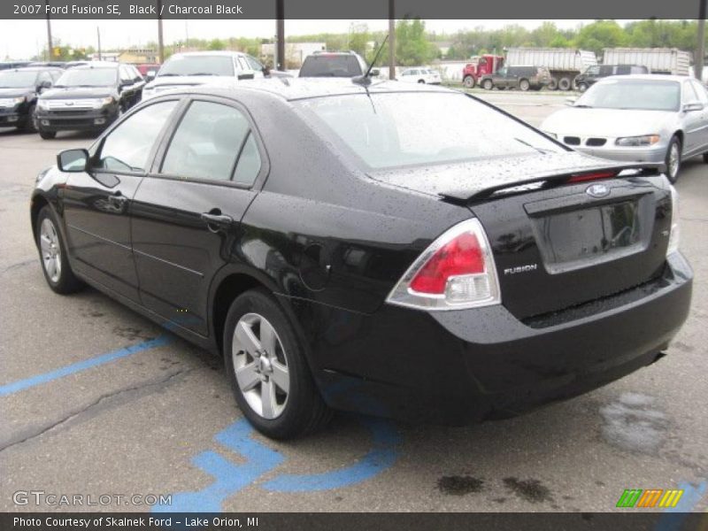 Black / Charcoal Black 2007 Ford Fusion SE