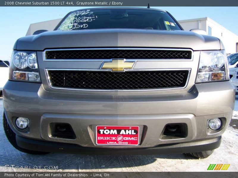 Graystone Metallic / Ebony 2008 Chevrolet Suburban 1500 LT 4x4
