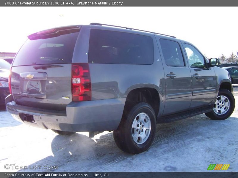 Graystone Metallic / Ebony 2008 Chevrolet Suburban 1500 LT 4x4