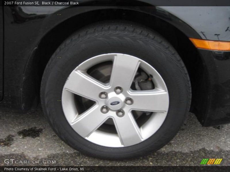 Black / Charcoal Black 2007 Ford Fusion SE