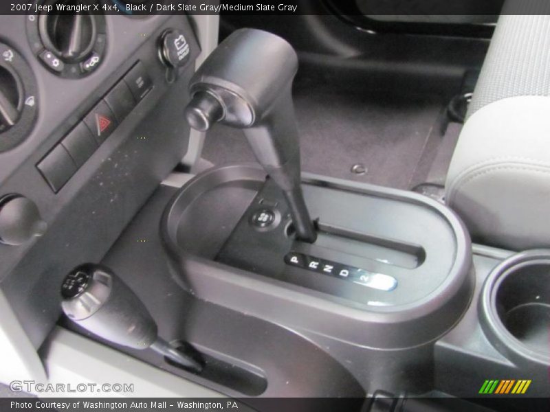 Black / Dark Slate Gray/Medium Slate Gray 2007 Jeep Wrangler X 4x4