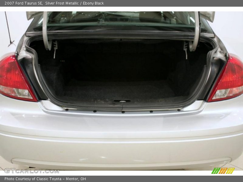Silver Frost Metallic / Ebony Black 2007 Ford Taurus SE