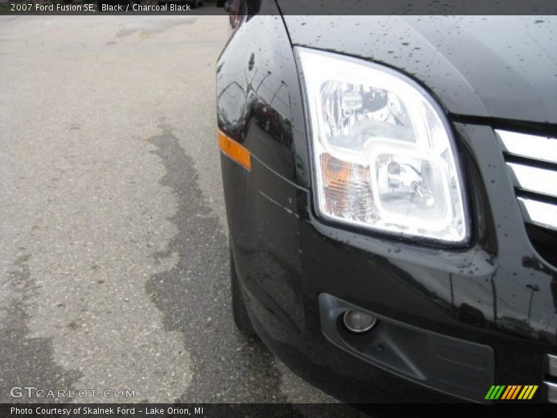 Black / Charcoal Black 2007 Ford Fusion SE
