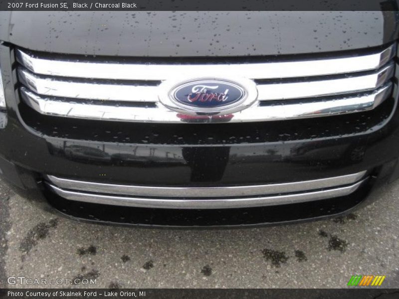 Black / Charcoal Black 2007 Ford Fusion SE