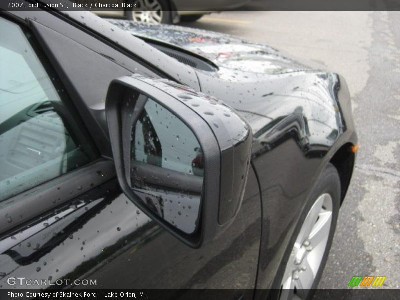 Black / Charcoal Black 2007 Ford Fusion SE