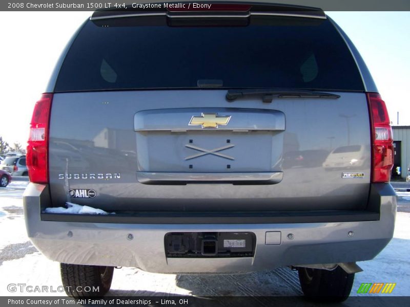 Graystone Metallic / Ebony 2008 Chevrolet Suburban 1500 LT 4x4