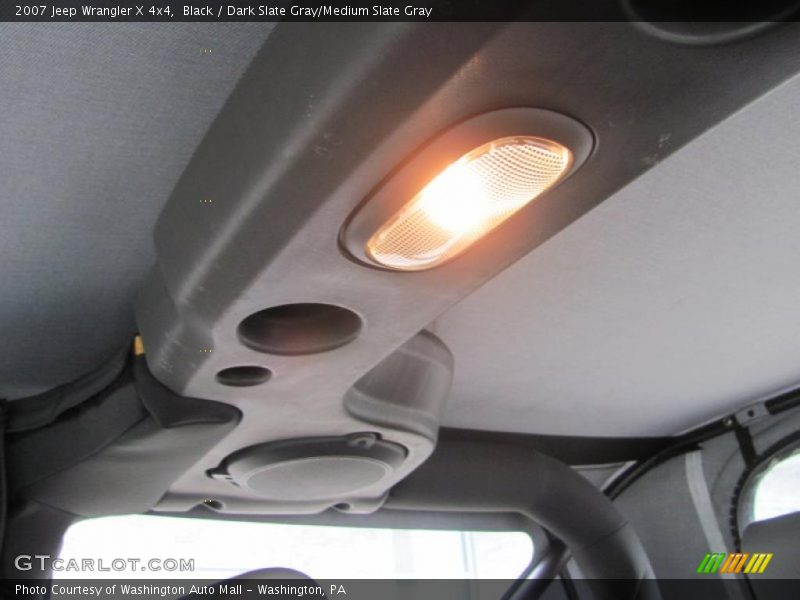 Black / Dark Slate Gray/Medium Slate Gray 2007 Jeep Wrangler X 4x4