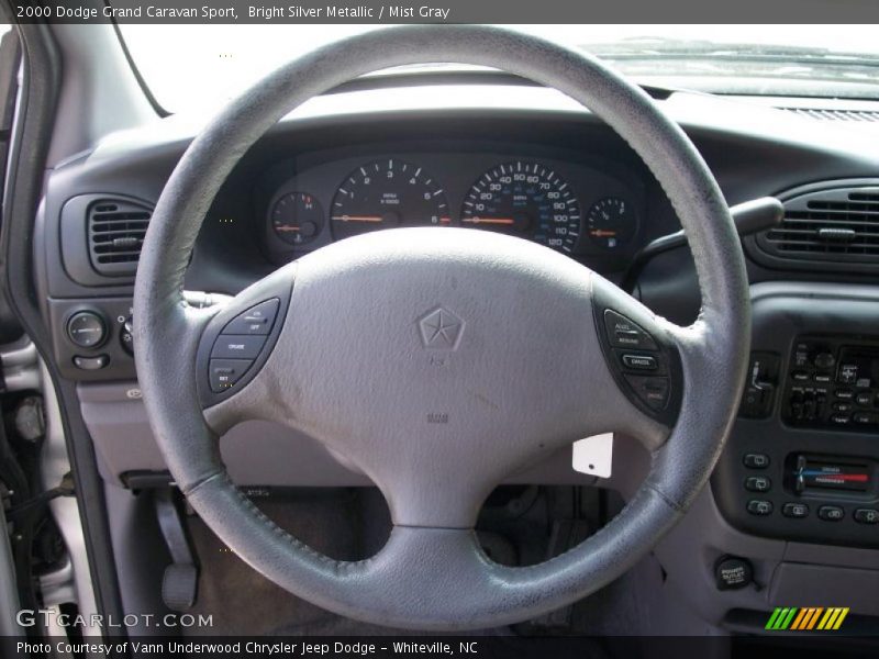 Bright Silver Metallic / Mist Gray 2000 Dodge Grand Caravan Sport