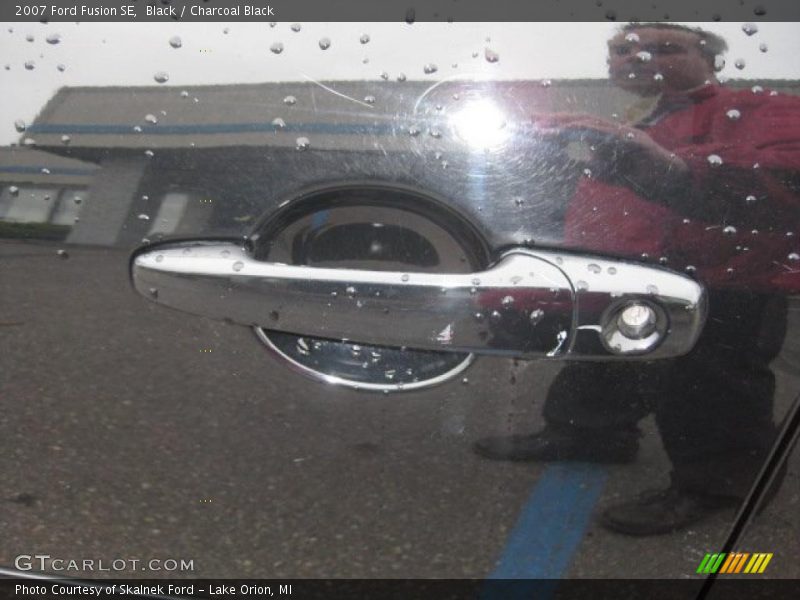 Black / Charcoal Black 2007 Ford Fusion SE