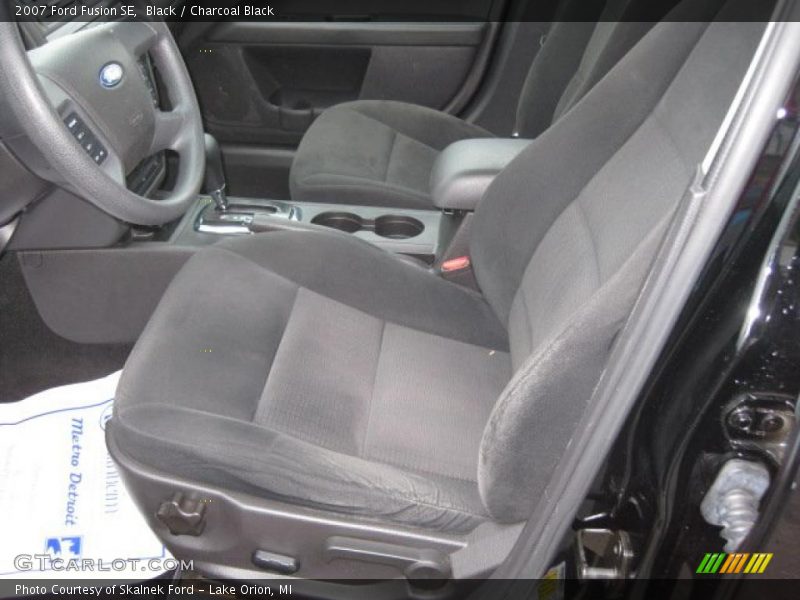 Black / Charcoal Black 2007 Ford Fusion SE