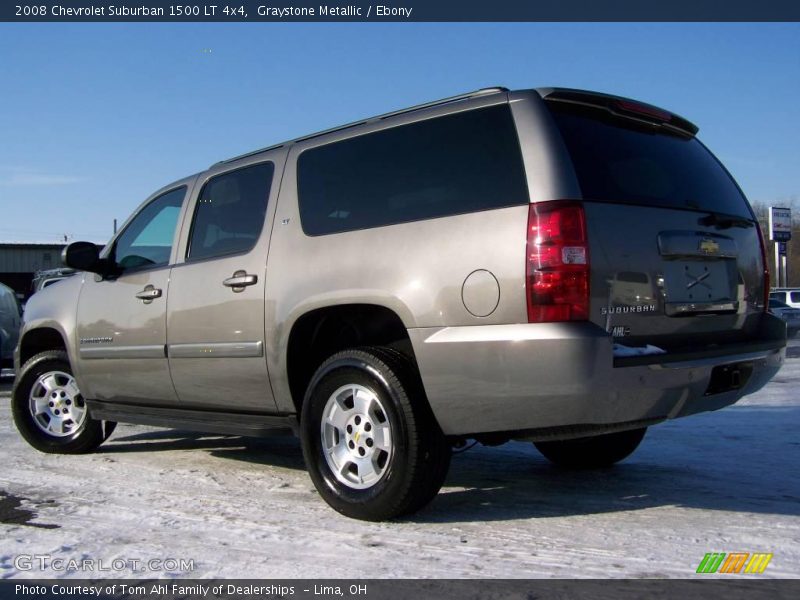Graystone Metallic / Ebony 2008 Chevrolet Suburban 1500 LT 4x4