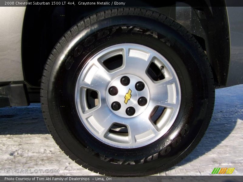 Graystone Metallic / Ebony 2008 Chevrolet Suburban 1500 LT 4x4