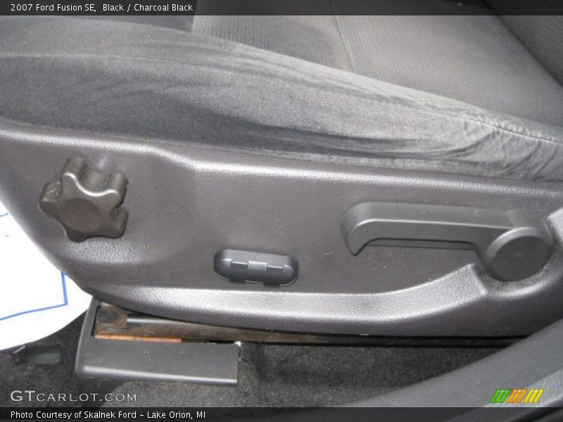 Black / Charcoal Black 2007 Ford Fusion SE