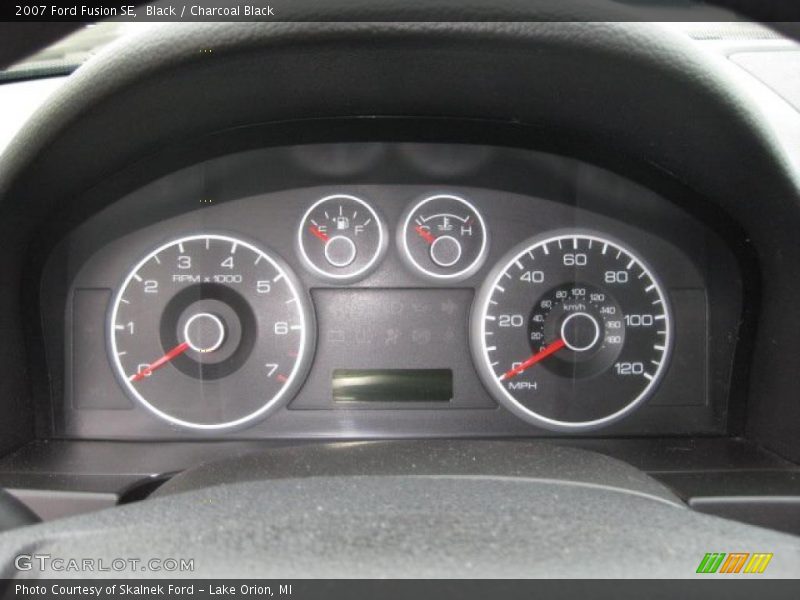 Black / Charcoal Black 2007 Ford Fusion SE
