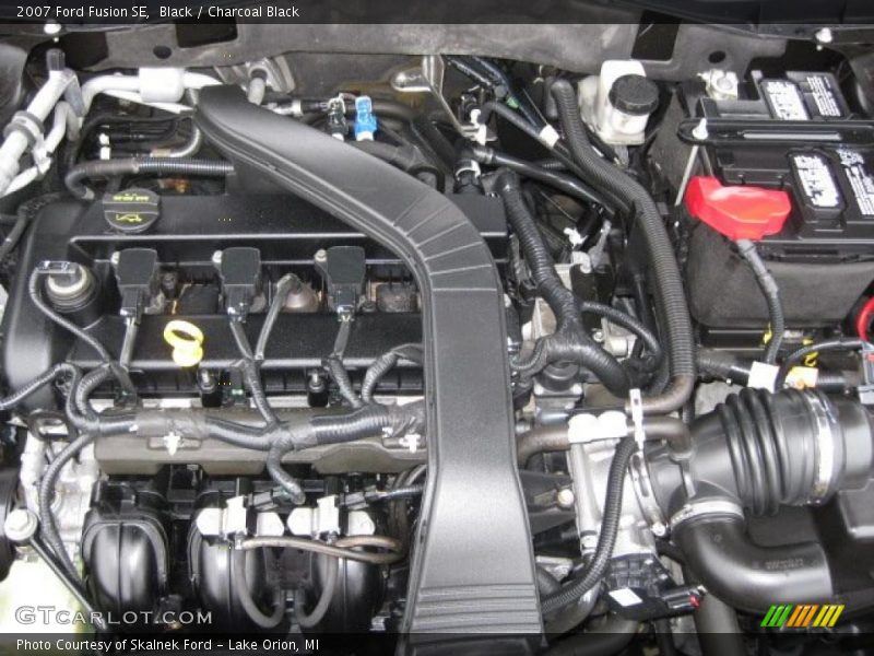 Black / Charcoal Black 2007 Ford Fusion SE