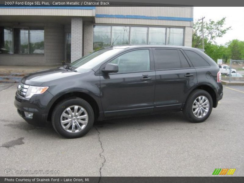 Carbon Metallic / Charcoal Black 2007 Ford Edge SEL Plus