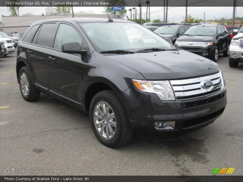 Carbon Metallic / Charcoal Black 2007 Ford Edge SEL Plus