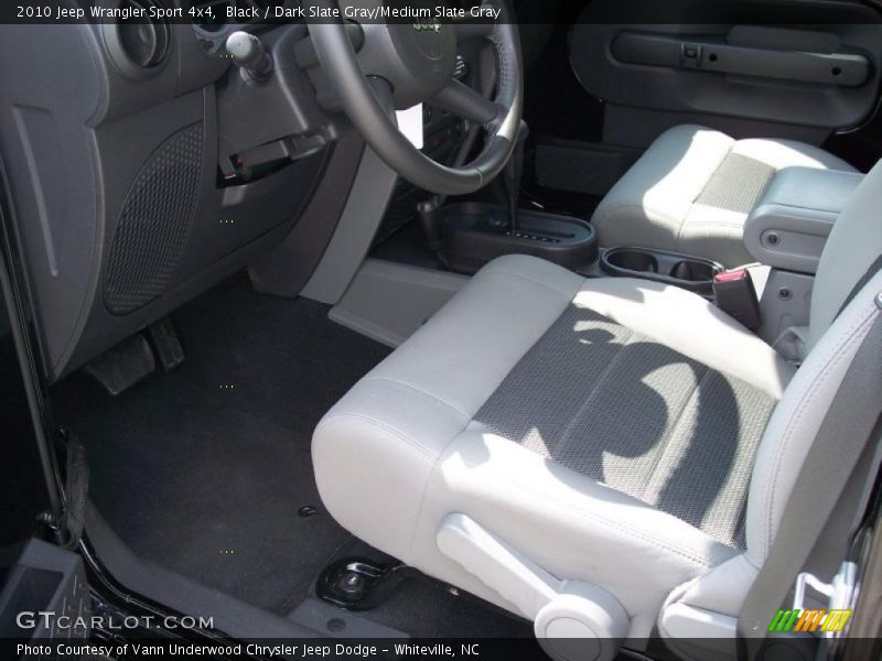 Black / Dark Slate Gray/Medium Slate Gray 2010 Jeep Wrangler Sport 4x4