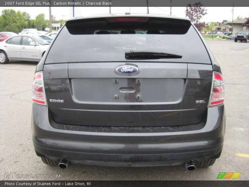 Carbon Metallic / Charcoal Black 2007 Ford Edge SEL Plus