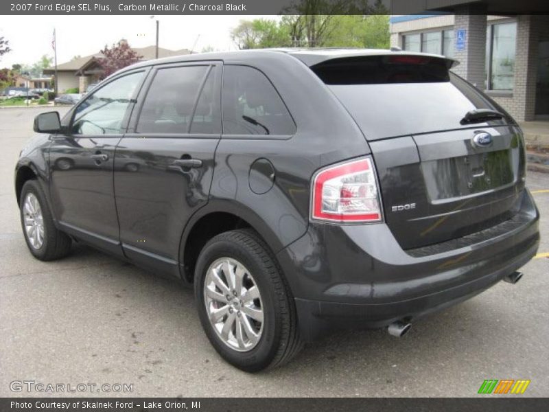 Carbon Metallic / Charcoal Black 2007 Ford Edge SEL Plus