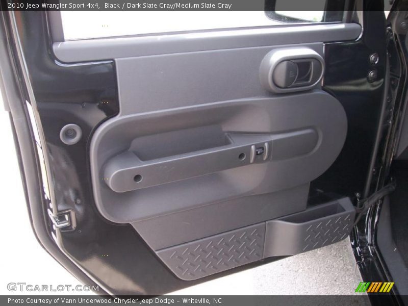 Black / Dark Slate Gray/Medium Slate Gray 2010 Jeep Wrangler Sport 4x4
