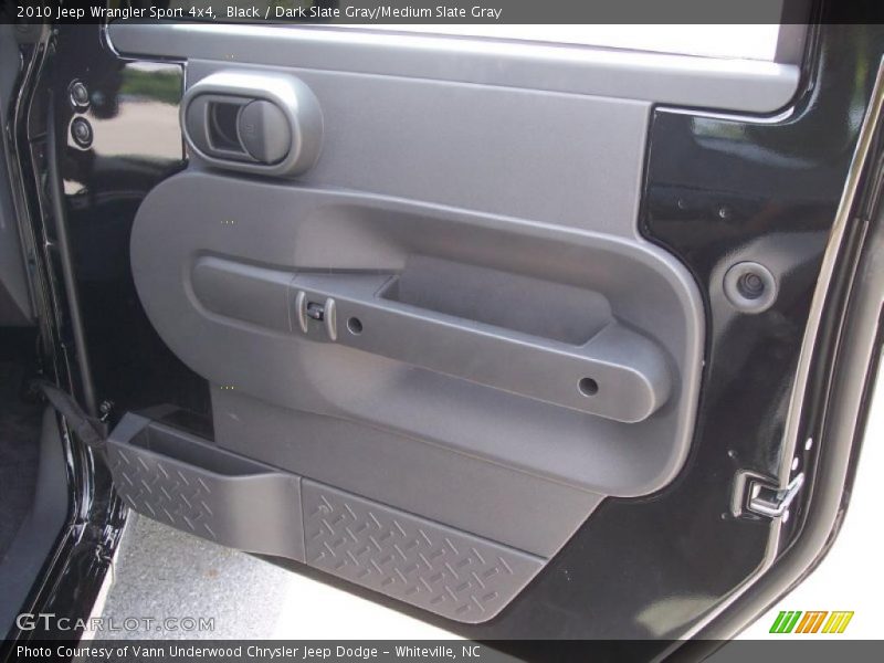 Black / Dark Slate Gray/Medium Slate Gray 2010 Jeep Wrangler Sport 4x4