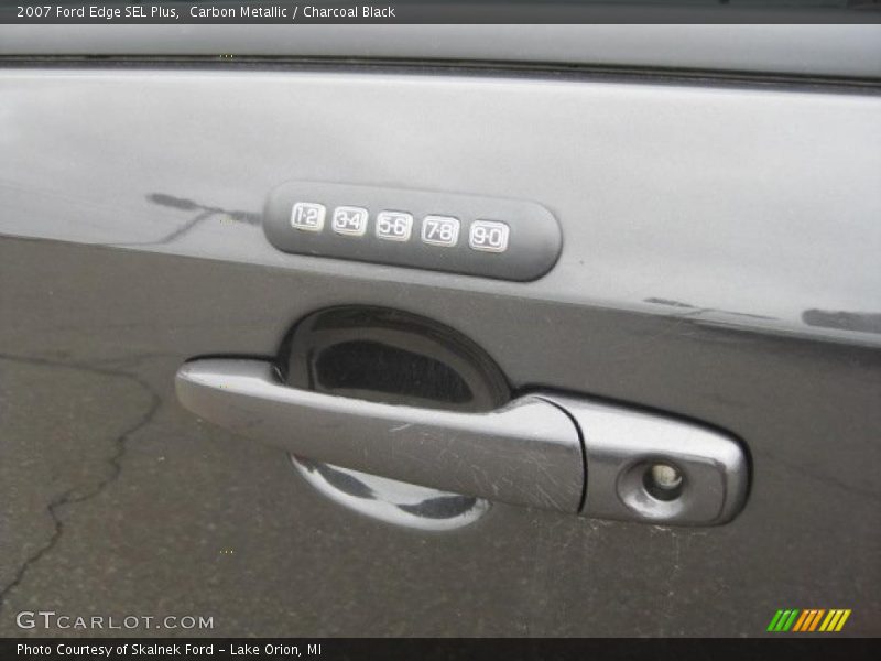 Carbon Metallic / Charcoal Black 2007 Ford Edge SEL Plus