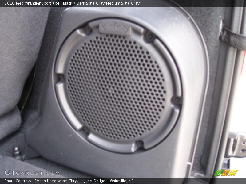Black / Dark Slate Gray/Medium Slate Gray 2010 Jeep Wrangler Sport 4x4