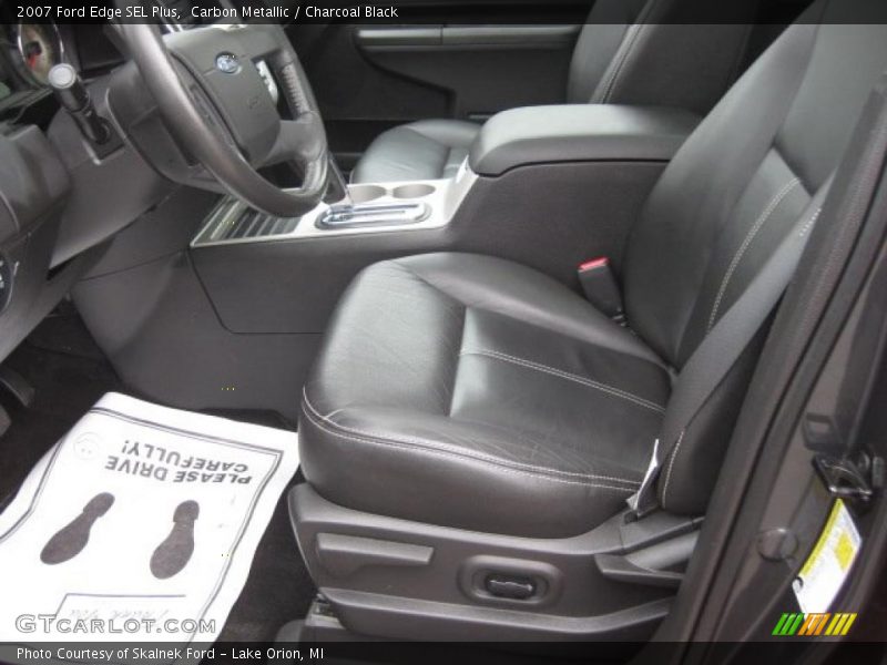 Carbon Metallic / Charcoal Black 2007 Ford Edge SEL Plus