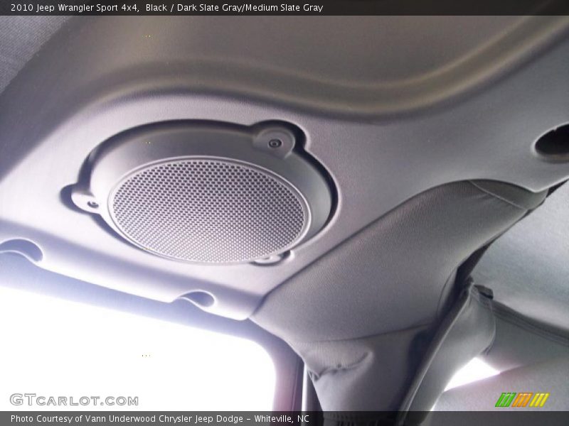 Black / Dark Slate Gray/Medium Slate Gray 2010 Jeep Wrangler Sport 4x4