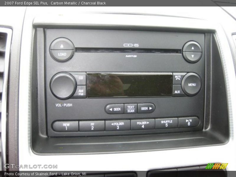 Carbon Metallic / Charcoal Black 2007 Ford Edge SEL Plus