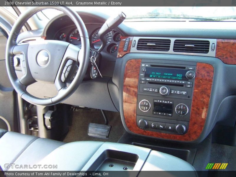 Graystone Metallic / Ebony 2008 Chevrolet Suburban 1500 LT 4x4