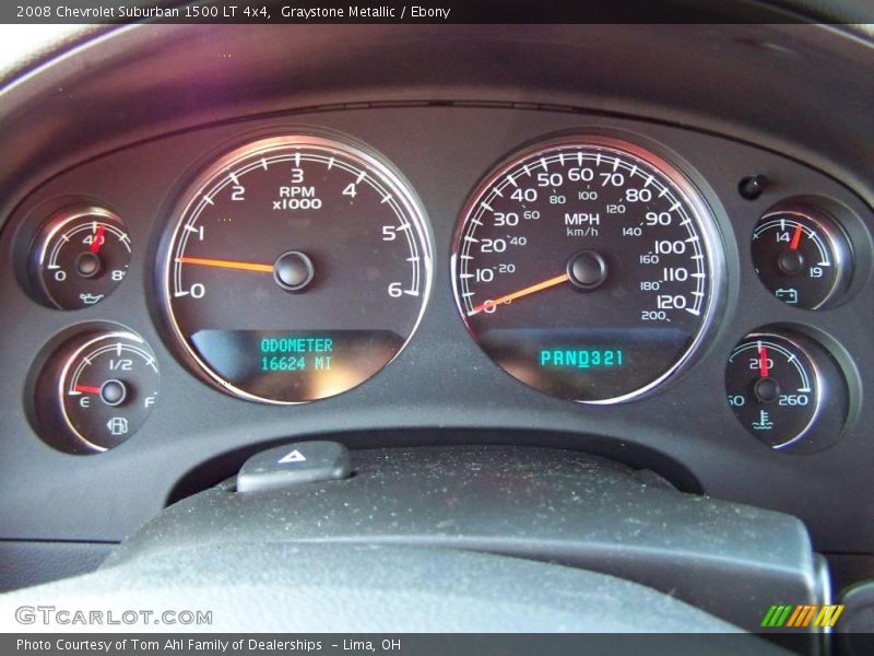 Graystone Metallic / Ebony 2008 Chevrolet Suburban 1500 LT 4x4