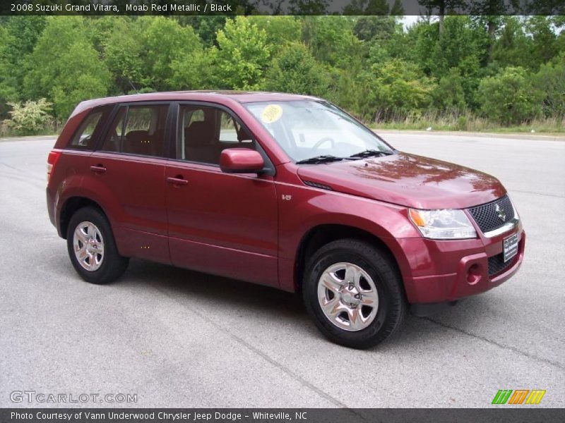 Moab Red Metallic / Black 2008 Suzuki Grand Vitara