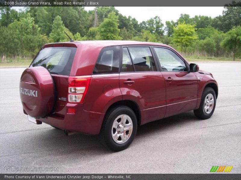 Moab Red Metallic / Black 2008 Suzuki Grand Vitara