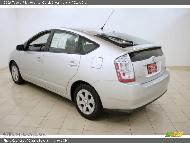 Classic Silver Metallic / Dark Gray 2009 Toyota Prius Hybrid