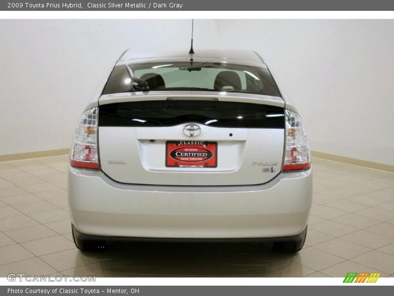 Classic Silver Metallic / Dark Gray 2009 Toyota Prius Hybrid